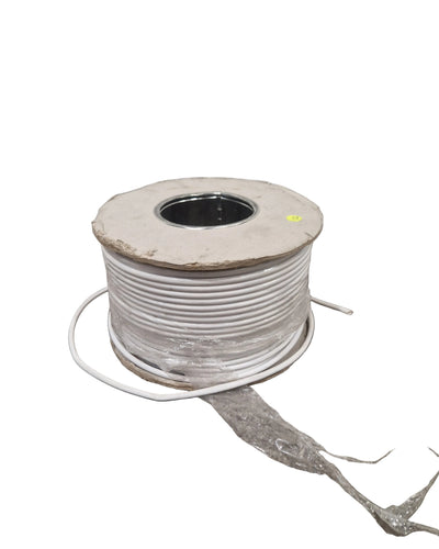Tyco 100M Equipment Wire White - Durable Insulated Cable - Excellent