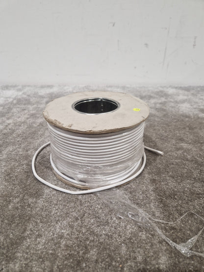Tyco 100M Equipment Wire White - Durable Insulated Cable - Excellent