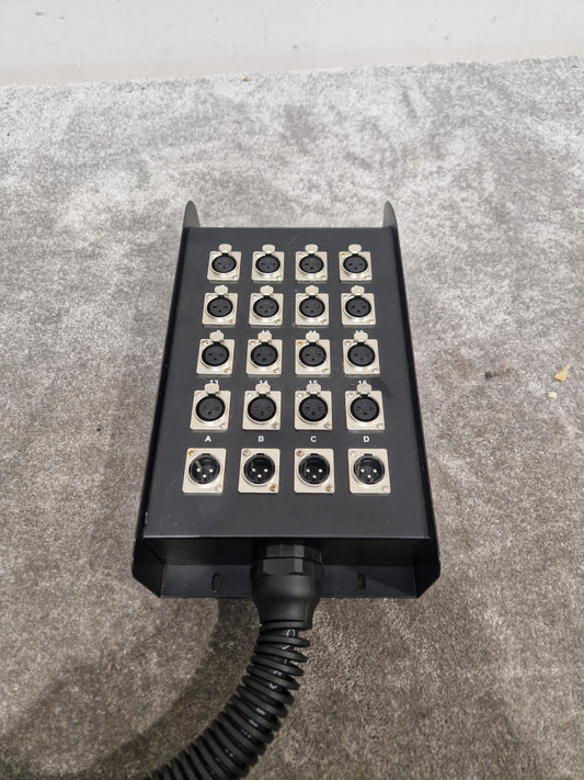 Pulse 20-WAY XLR Multicore Stage Box 30M - Rugged Stage Solution - Excellent