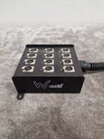 W Audio 12-WAY Stage Box 12 XLR - Rugged Audio Interface - Very Good - Image 3
