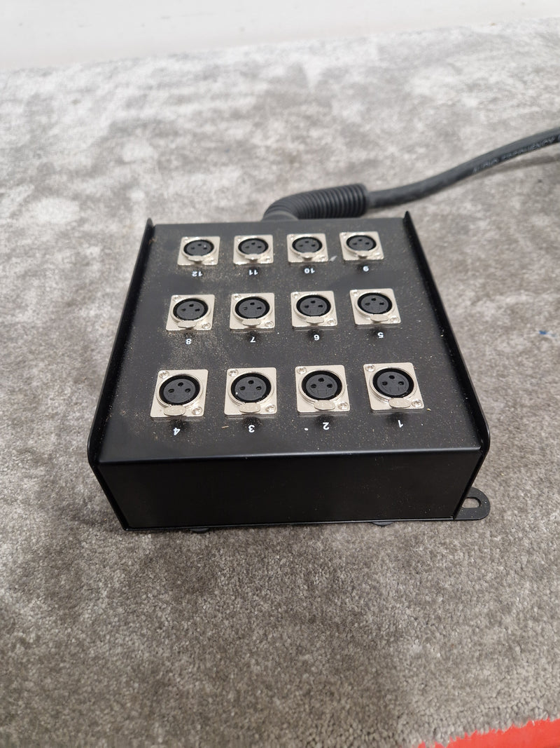 W Audio 12-WAY Stage Box 12 XLR - Rugged Audio Interface - Very Good - Image 10