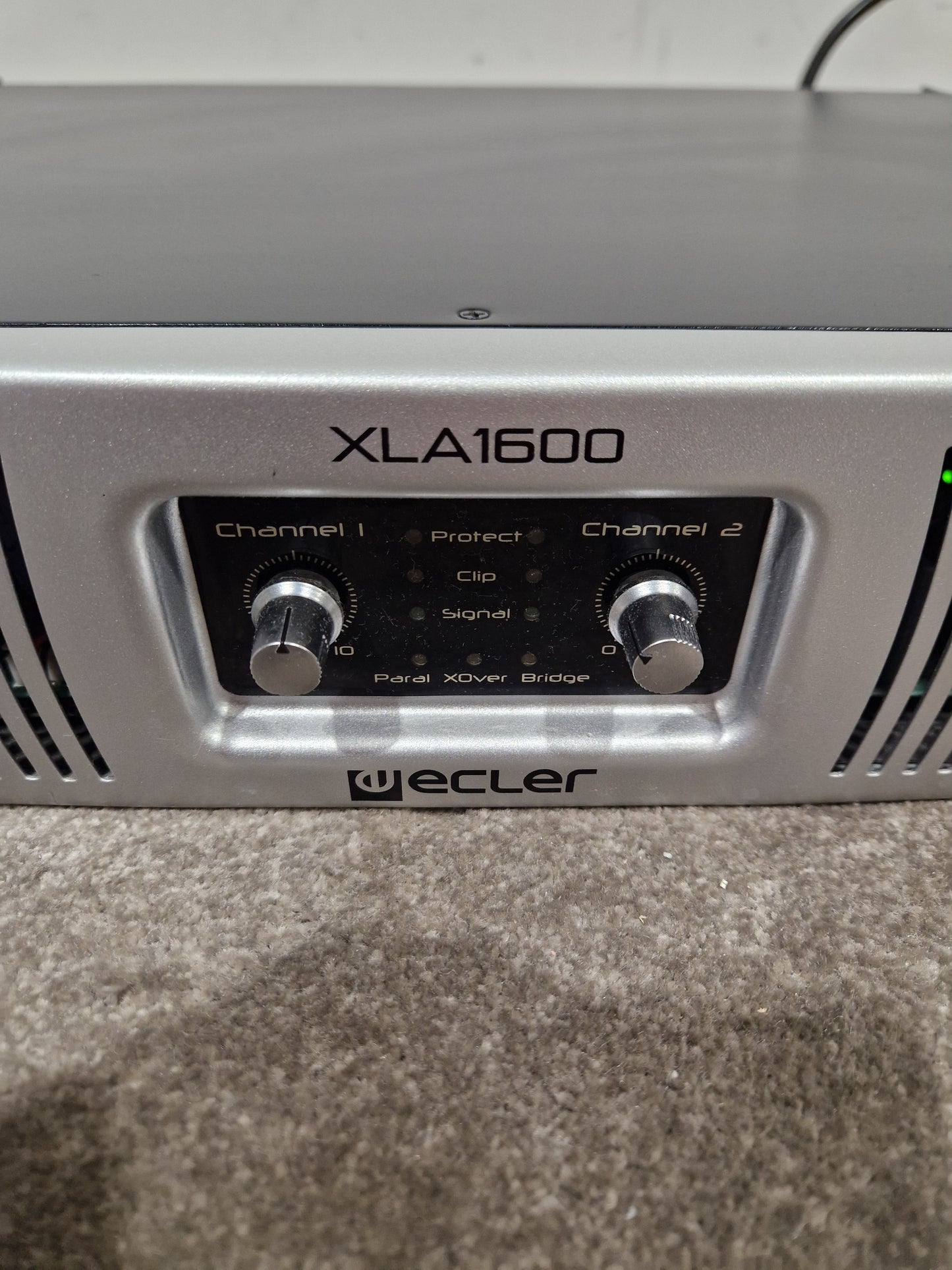 Ecler XLA 1600 Amplifier - High-Performance Audio - Excellent w/ Power Supply