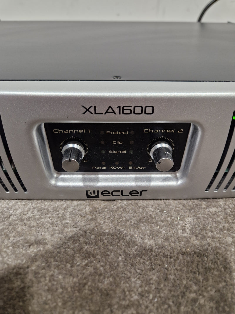 Ecler XLA 1600 Amplifier - High-Performance Audio - Excellent w/ Power Supply - Image 6