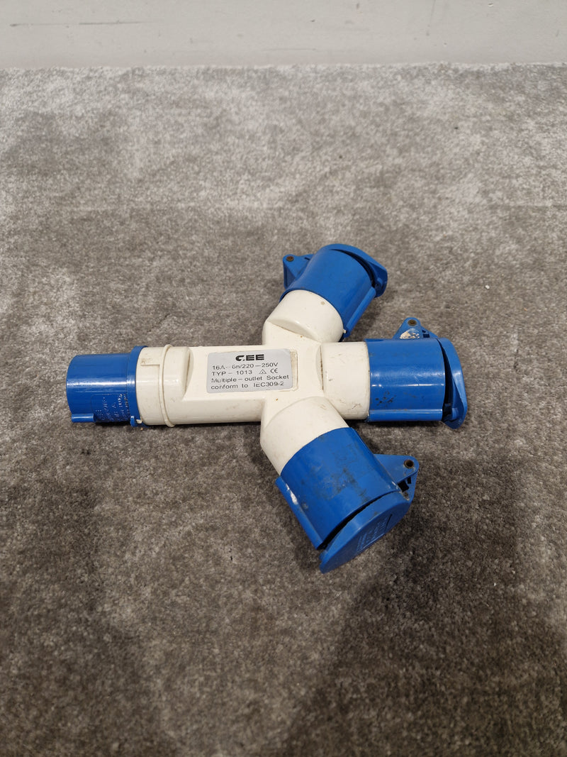 3-way IEC60309 Commando Splitter - Compact Power Solution - Good - Image 4