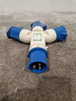 3-way IEC60309 Commando Splitter - Compact Power Solution - Good - Image 2