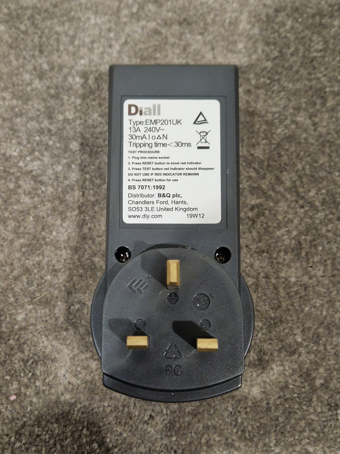 Diall EMP201UK - Advanced Power Meter - Excellent