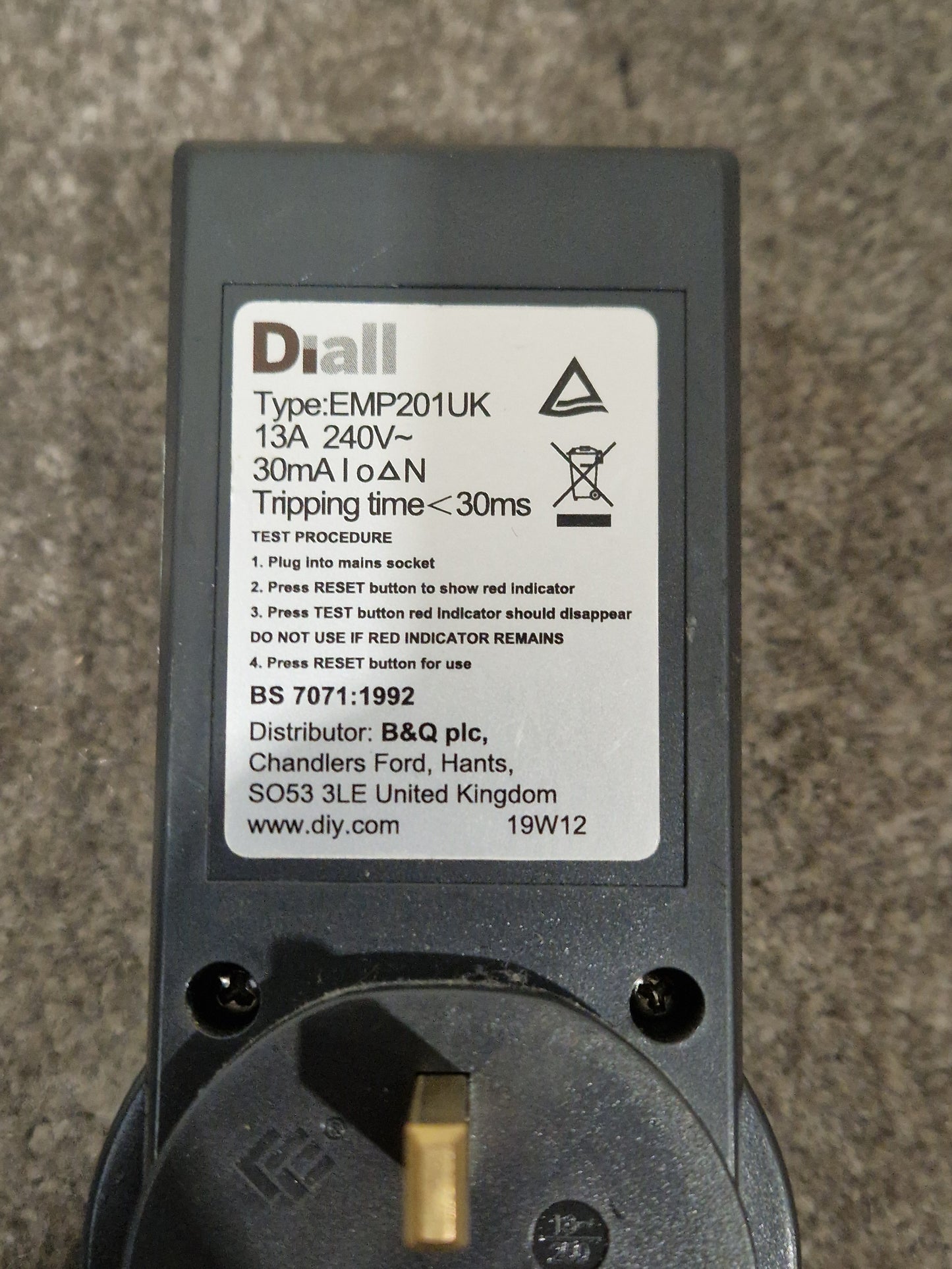 Diall EMP201UK - Advanced Power Meter - Excellent