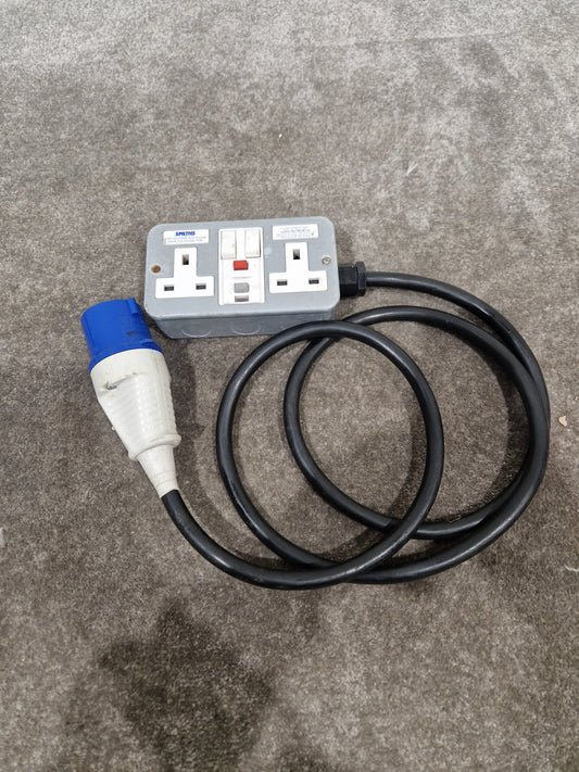 Smiths RCDO8ML RCD Socket - Residual Current Protection - Good