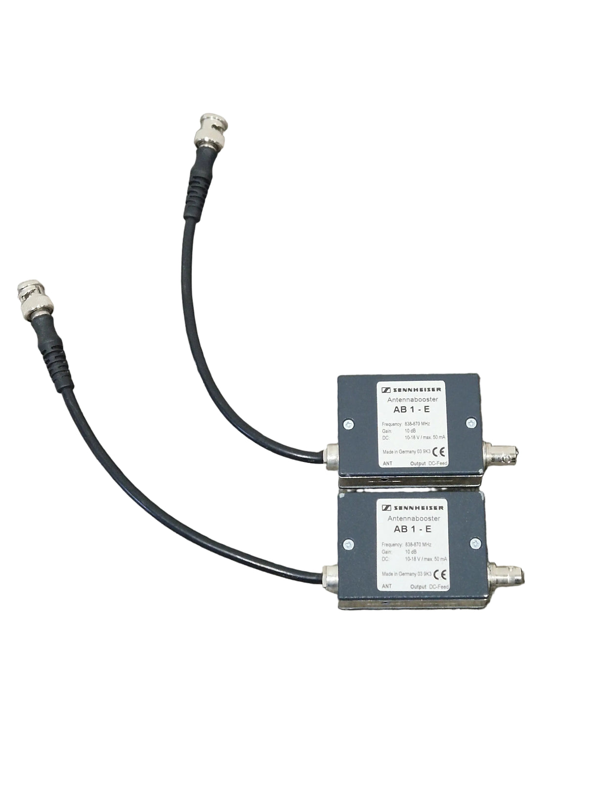 Sennheiser AB1-E Antennabooster Pair - Signal Amplification - Excellent