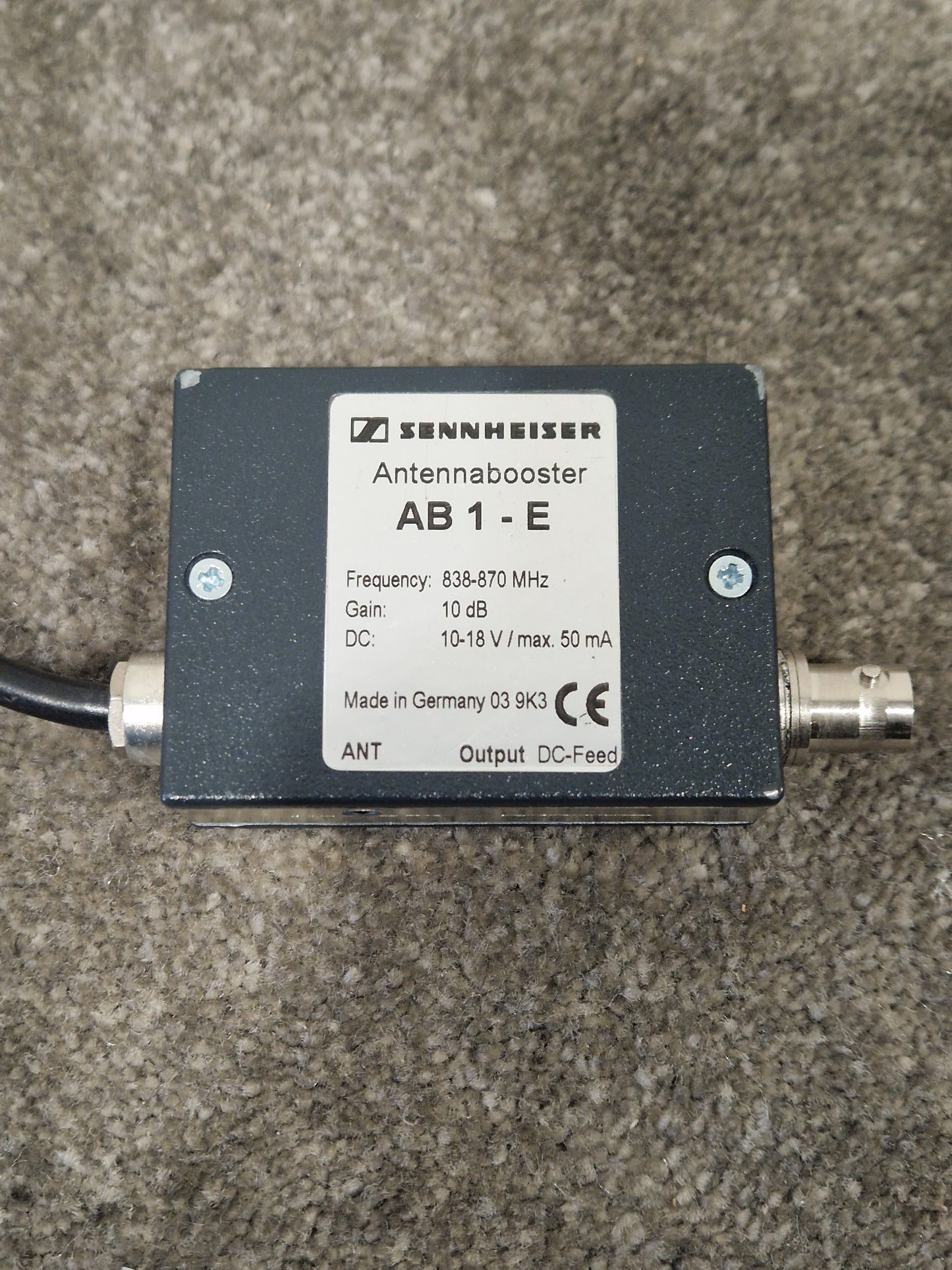 Sennheiser AB1-E Antennabooster Pair - Signal Amplification - Excellent