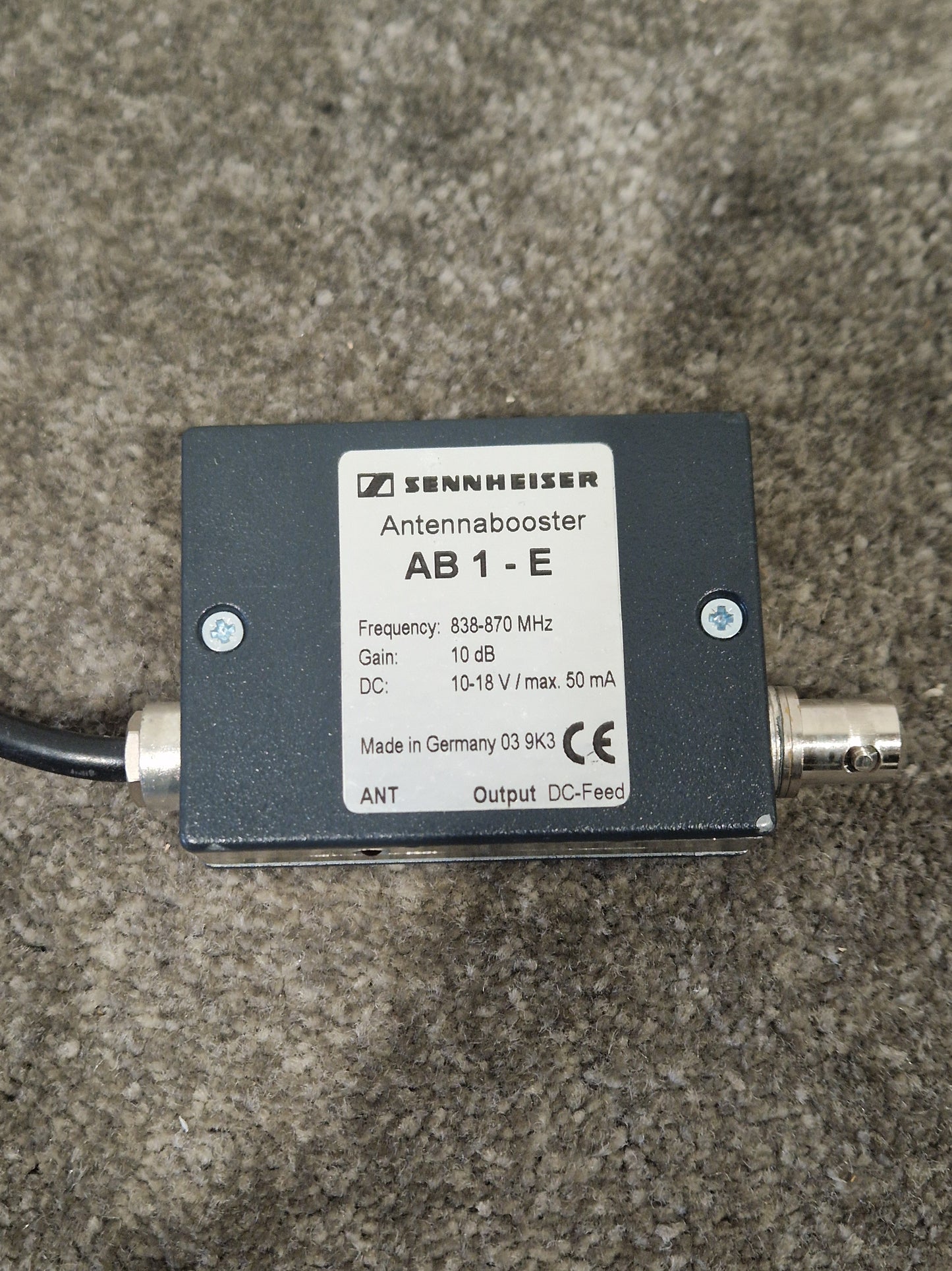 Sennheiser AB1-E Antennabooster Pair - Signal Amplification - Excellent