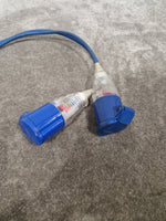 CAI UK-13A TO-16A Fly Lead Converter Pair 3FT - Electrical Adapter - Very Good - Image 5