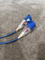 CAI UK-13A TO-16A Fly Lead Converter Pair 3FT - Electrical Adapter - Very Good - Image 10