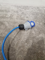 16A Cable TO-13 A Socket Fly Lead 2 Gang - Electrical Connector Cable - Very Good - Image 8