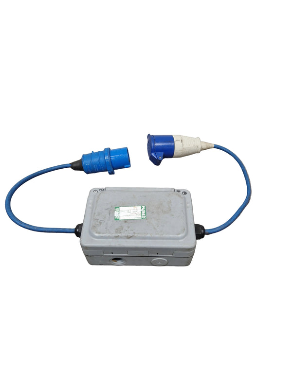 Double 16A Cable TO-13 A Two Gang Socket - Durable Design - Good