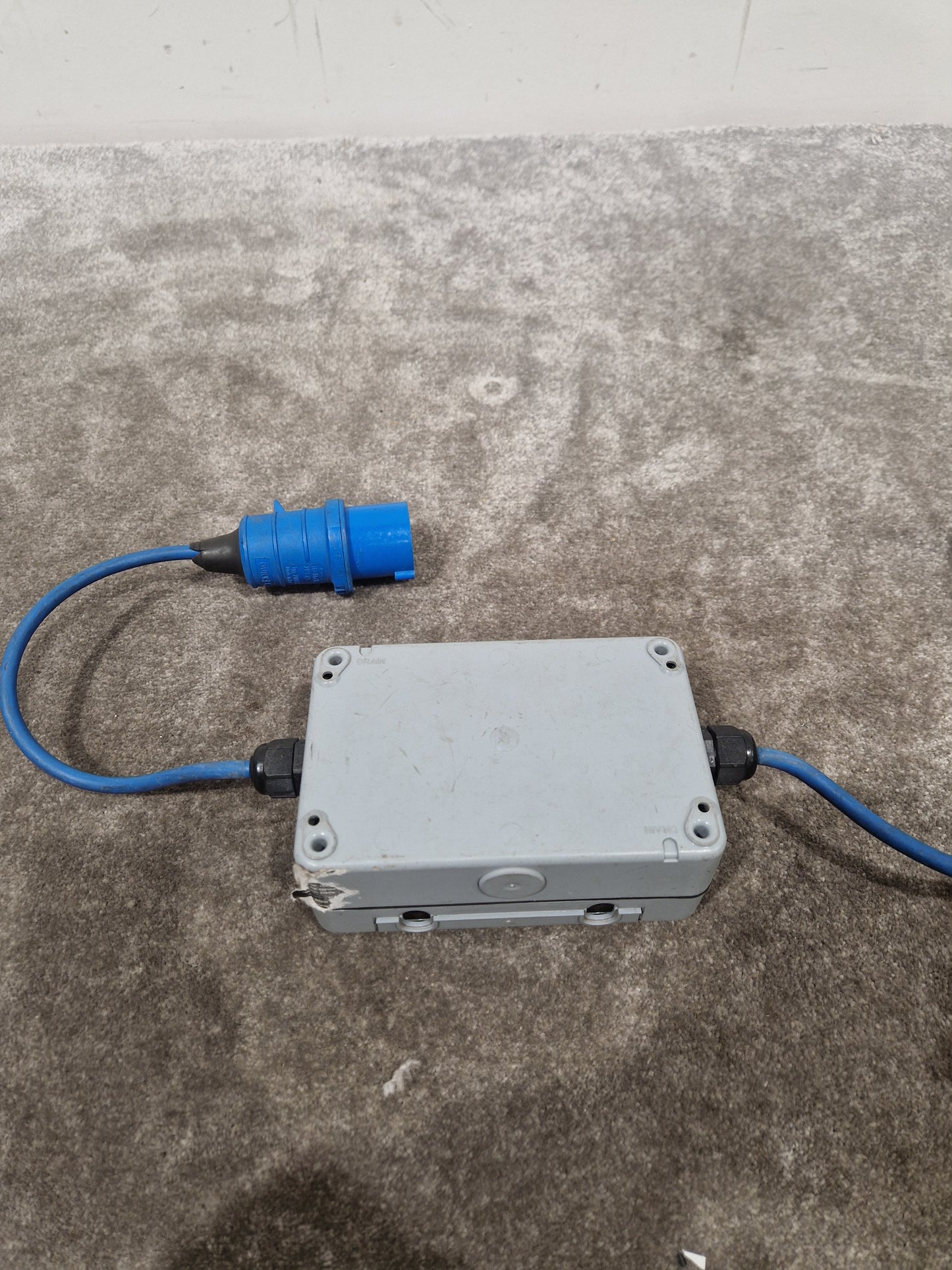 Double 16A Cable TO-13 A Two Gang Socket - Durable Design - Good