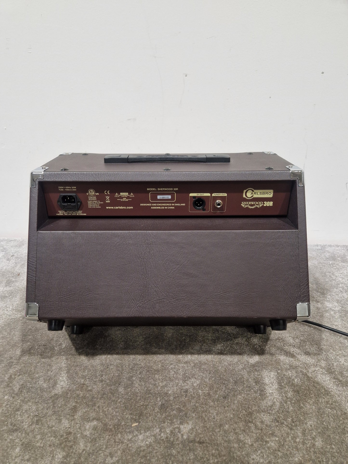 Carlsbro Sherwood 30R - Acoustic Guitar Amp - Very Good w/ Power Supply