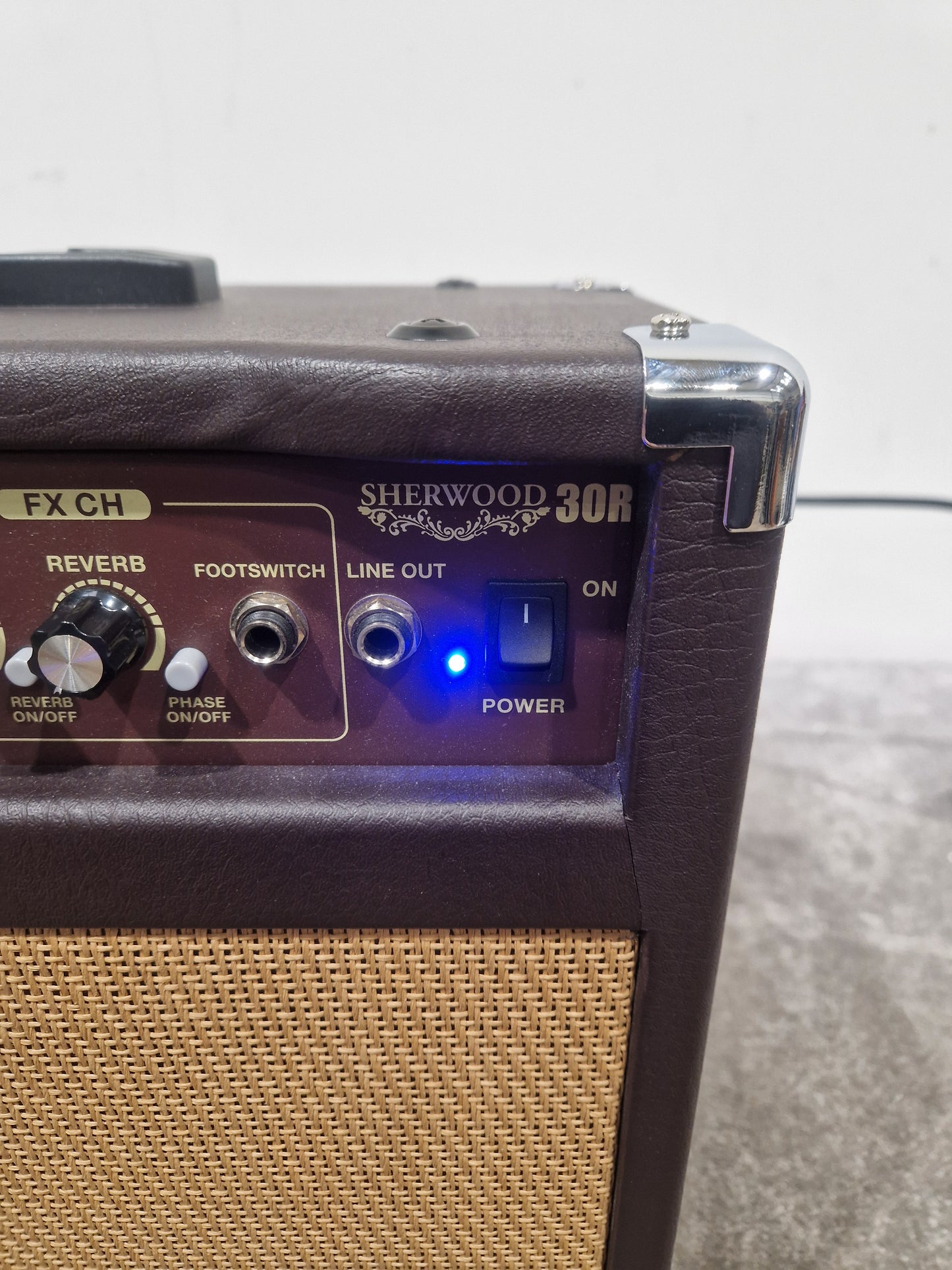 Carlsbro Sherwood 30R - Acoustic Guitar Amp - Very Good w/ Power Supply