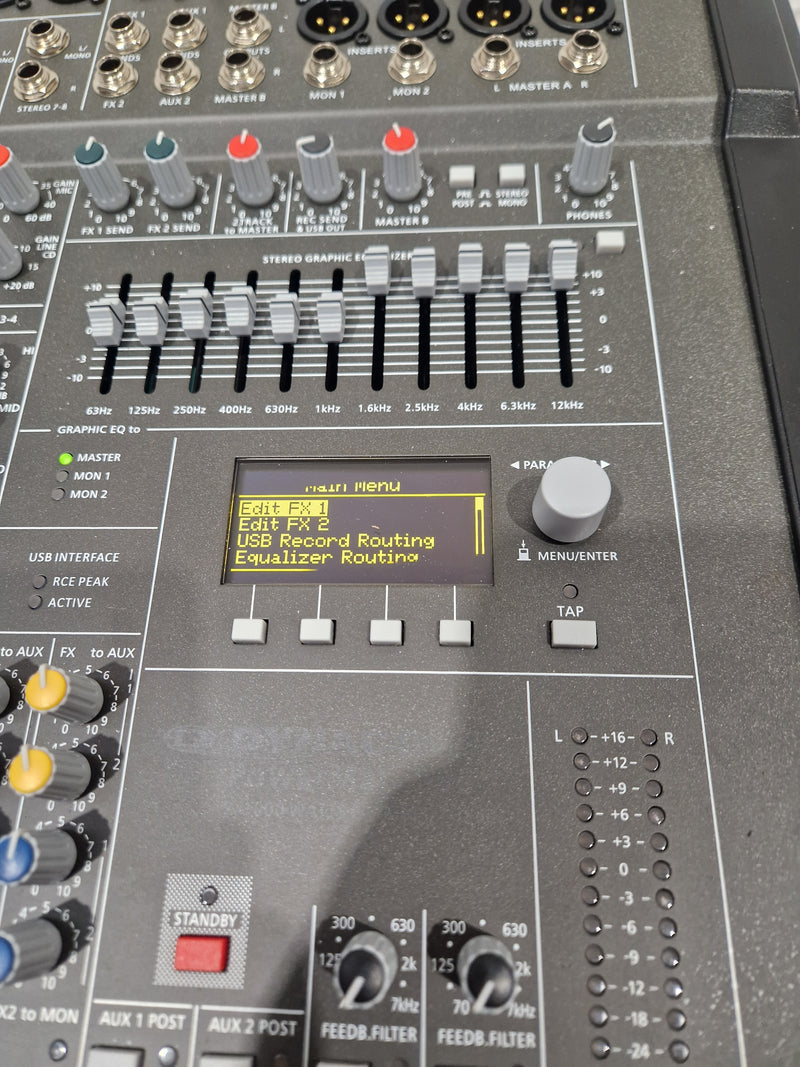 Leicozic PM600-3 Professional Powered Mixer Console - 8-Channel Mixer - Excellent w/ Power Supply - Image 12