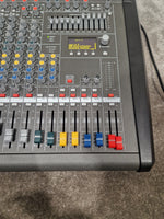 Leicozic PM600-3 Professional Powered Mixer Console - 8-Channel Mixer - Excellent w/ Power Supply - Image 7
