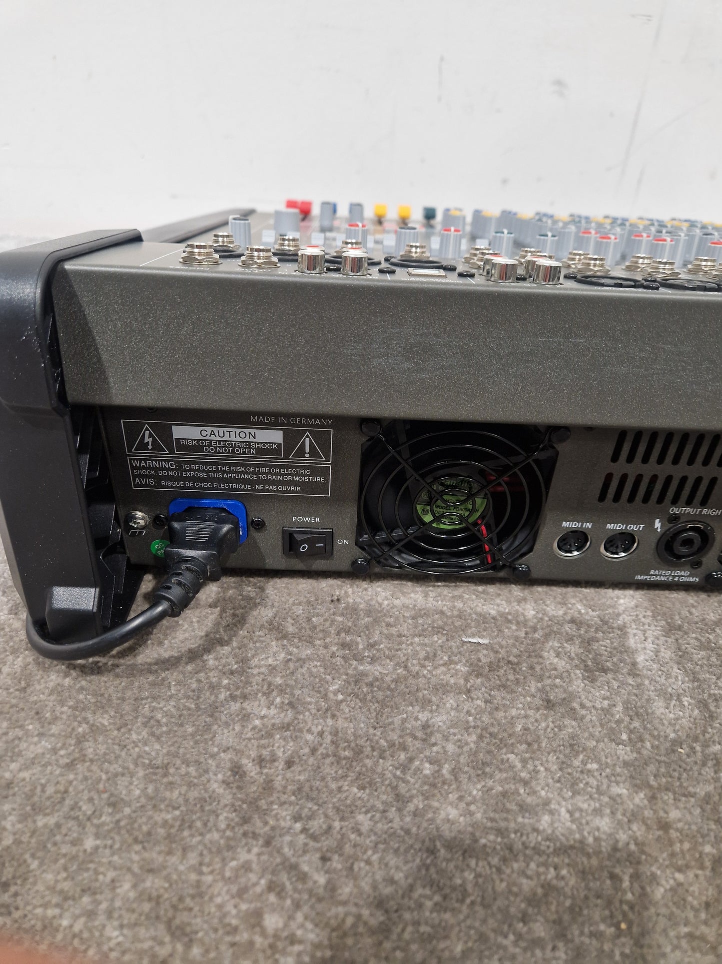 Leicozic PM600-3 Professional Powered Mixer Console - 8-Channel Mixer - Excellent w/ Power Supply