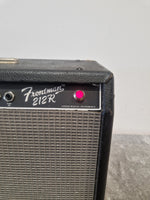 Fender 212R - 100W Solid-State Combo Amp - Good w/ Power Supply & Fender Pedal - Image 11