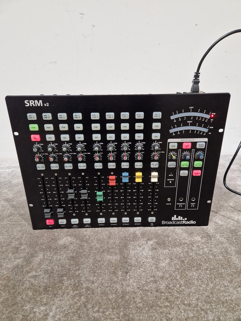 BroadcastRadio SRMV2 - Professional Audio Interface - Excellent w/ Power Supply - Image 2