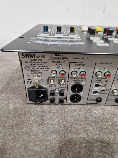 BroadcastRadio SRMV2 - Professional Audio Interface - Excellent w/ Power Supply