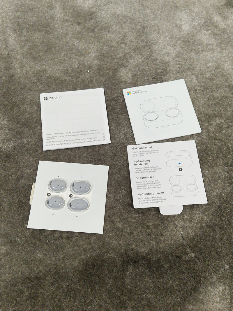 Microsoft Surface Earbuds - True Wireless Audio - Spares or Repair w/ Original Box - Image 7