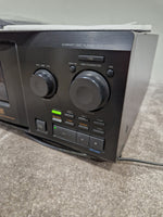 Sony CDP-CX355 - 300-Disc CD Changer - Spares or Repair w/ Power Supply & Remote - Image 3