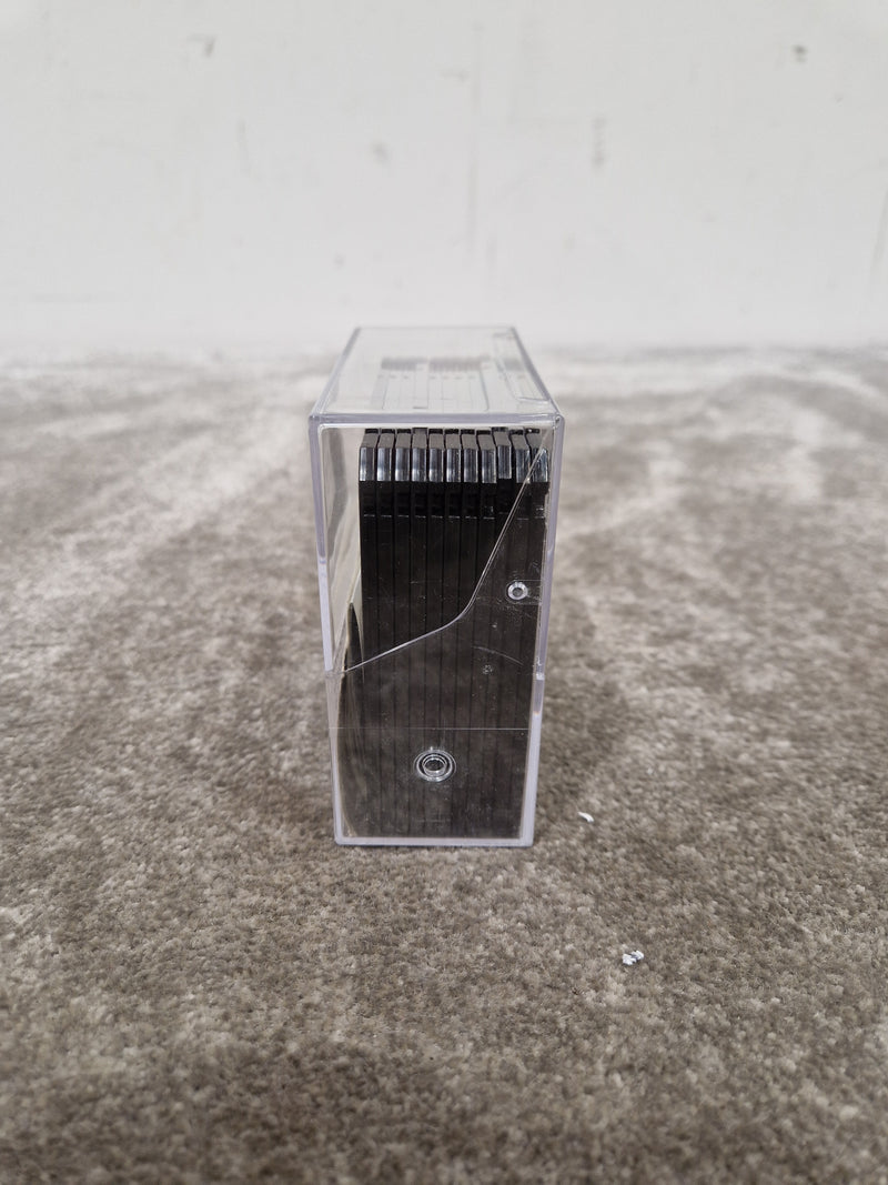 Mitsubishi Microdiscs MF2-HD Set OF-10 Black - High-Density Storage - Excellent w/ Plastic case - Image 5