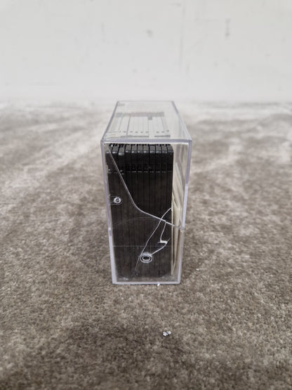 Mitsubishi Microdiscs MF2-HD Set OF-10 Black - High-Density Storage - Excellent w/ Plastic case