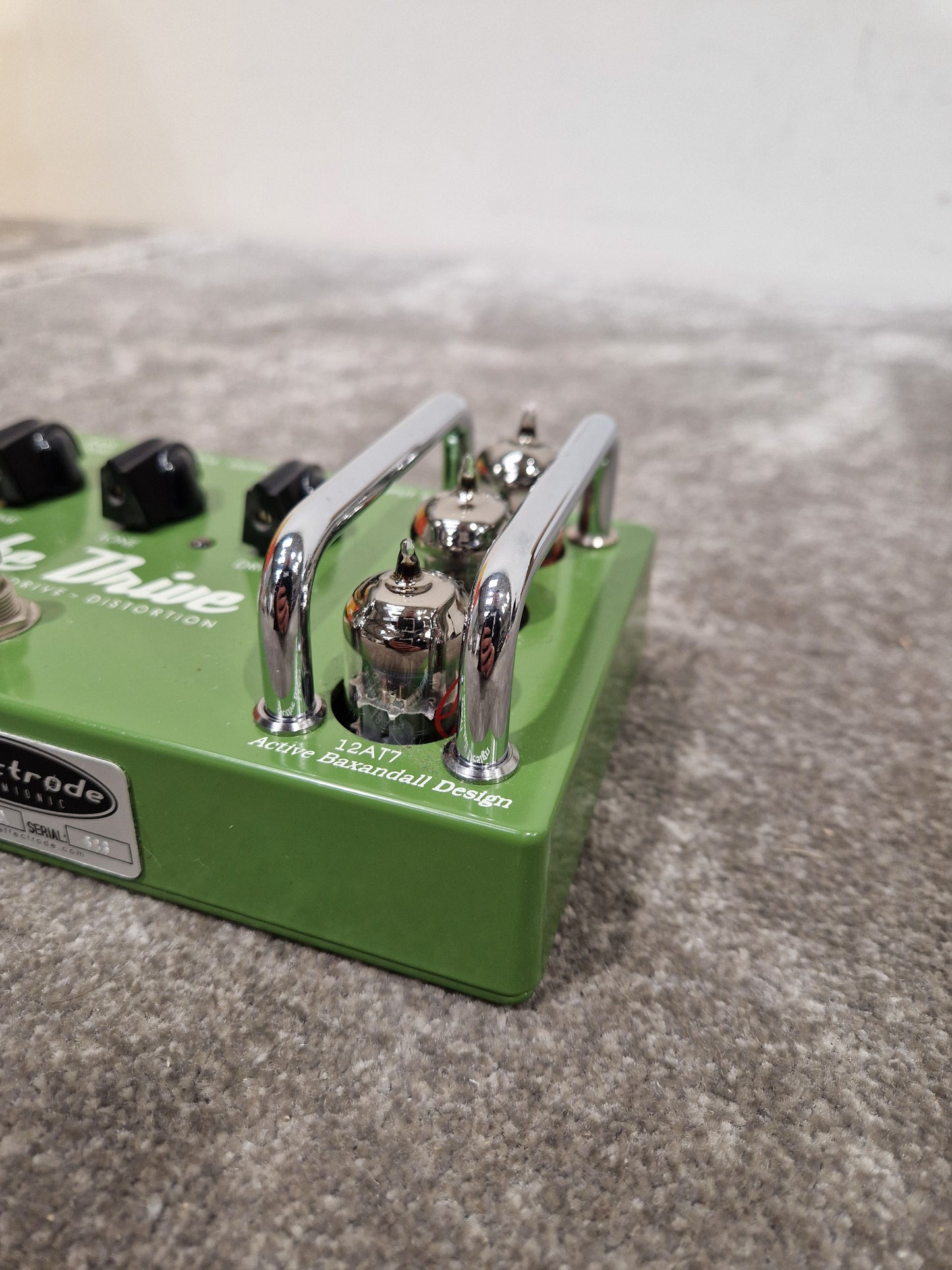 Effectrode Tube Drive Valve Pedal - Boutique Analog Overdrive - Excellent w/ Original Box & Power Supply