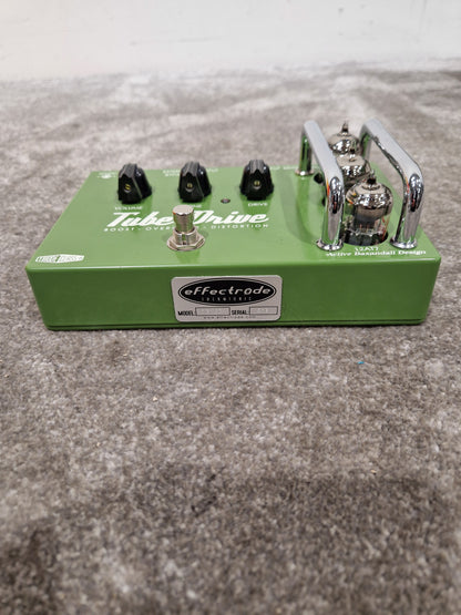 Effectrode Tube Drive Valve Pedal - Boutique Analog Overdrive - Excellent w/ Original Box & Power Supply