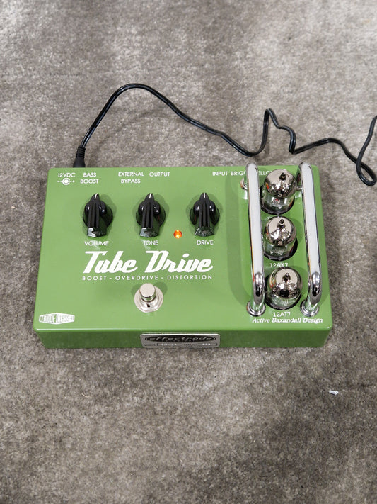 Effectrode Tube Drive Valve Pedal - Boutique Analog Overdrive - Excellent w/ Original Box & Power Supply