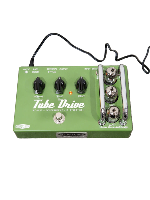 Effectrode Tube Drive Valve Pedal - Boutique Analog Overdrive - Excellent w/ Original Box & Power Supply