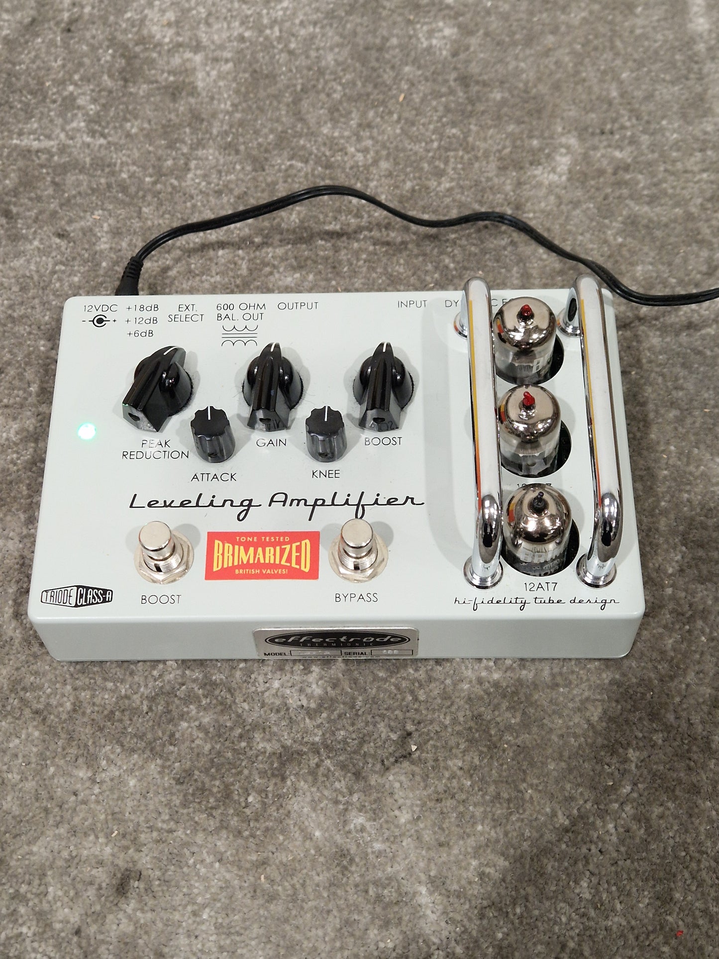 Effectrode LA1A Leveling Amplifier Valve Compressor Pedal - Tube Warmth Compression - Excellent w/ Original Box & Power Supply