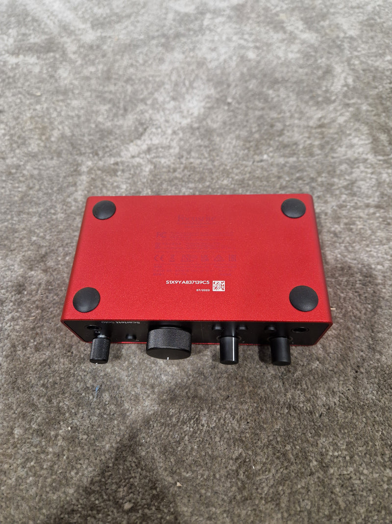 Focusrite Scarlett Solo 4TH Gen - High-Resolution Audio Interface - Excellent w/ Original Box & Power Supply - Image 13