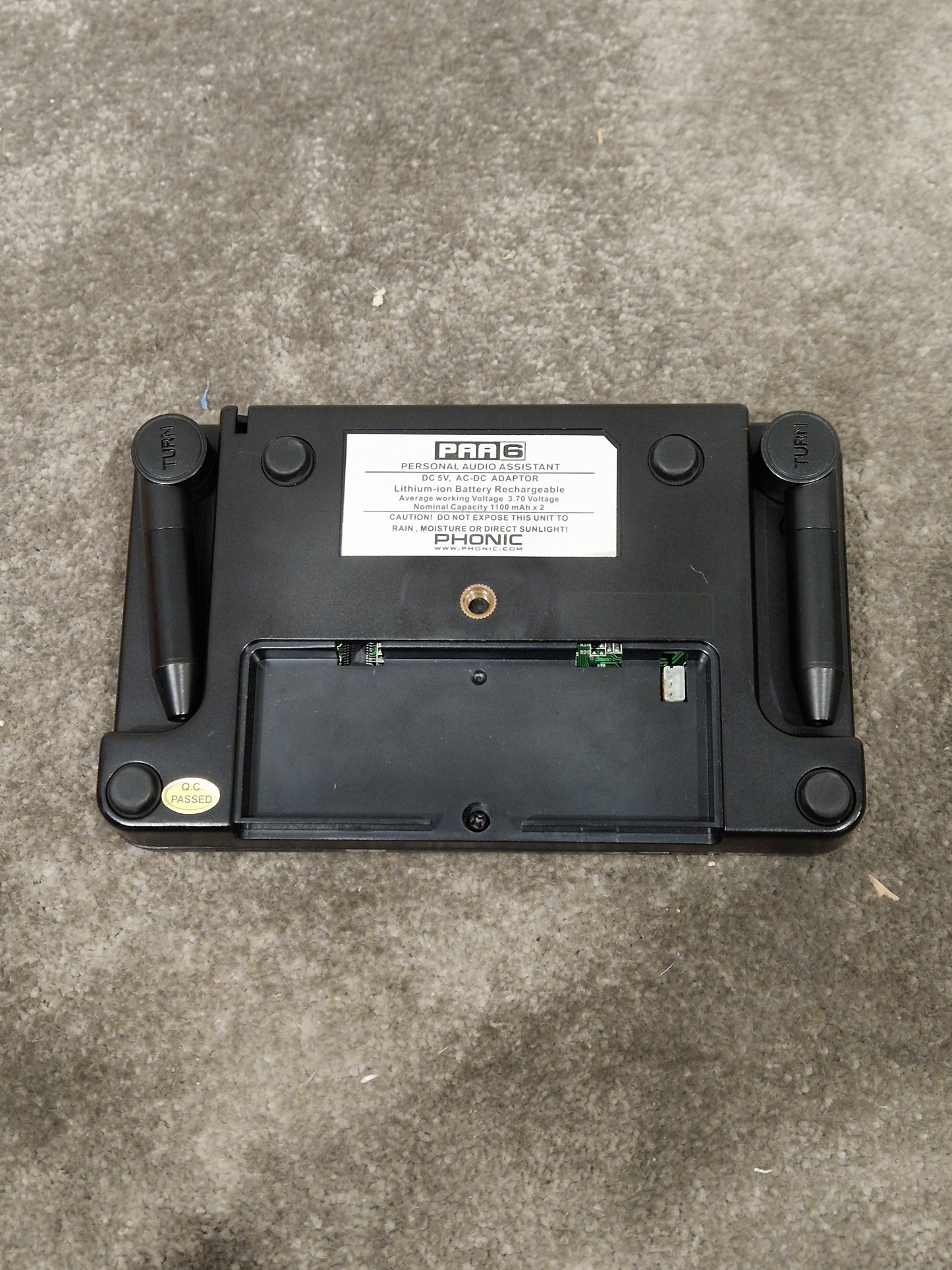 Phonic PAA6 - Handheld Audio Analyzer - Excellent w/ Original Box & Power Supply