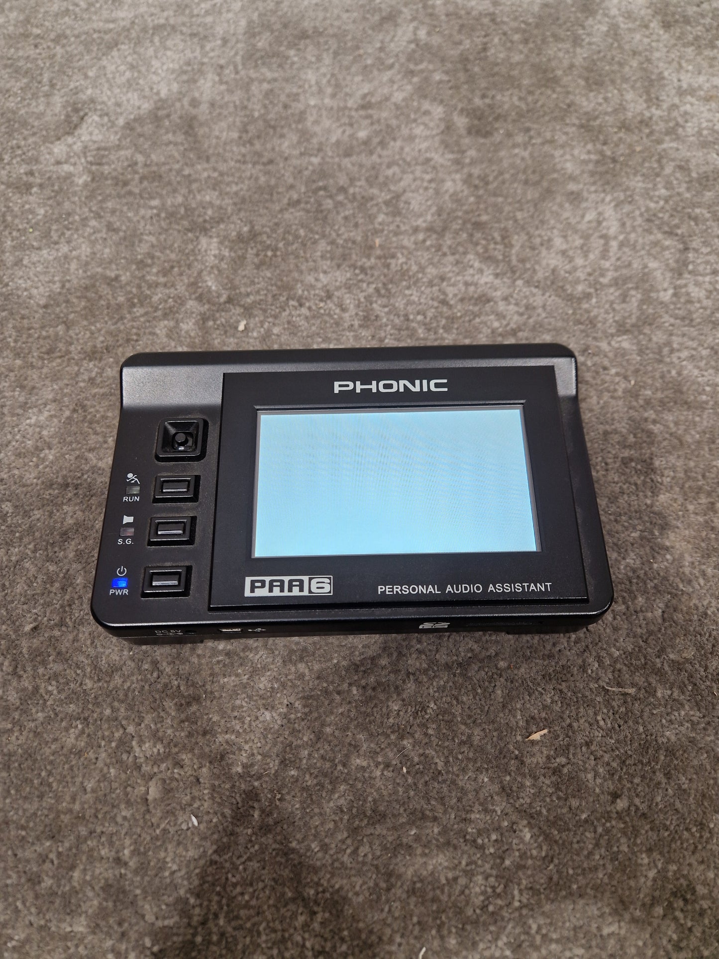 Phonic PAA6 - Handheld Audio Analyzer - Excellent w/ Original Box & Power Supply