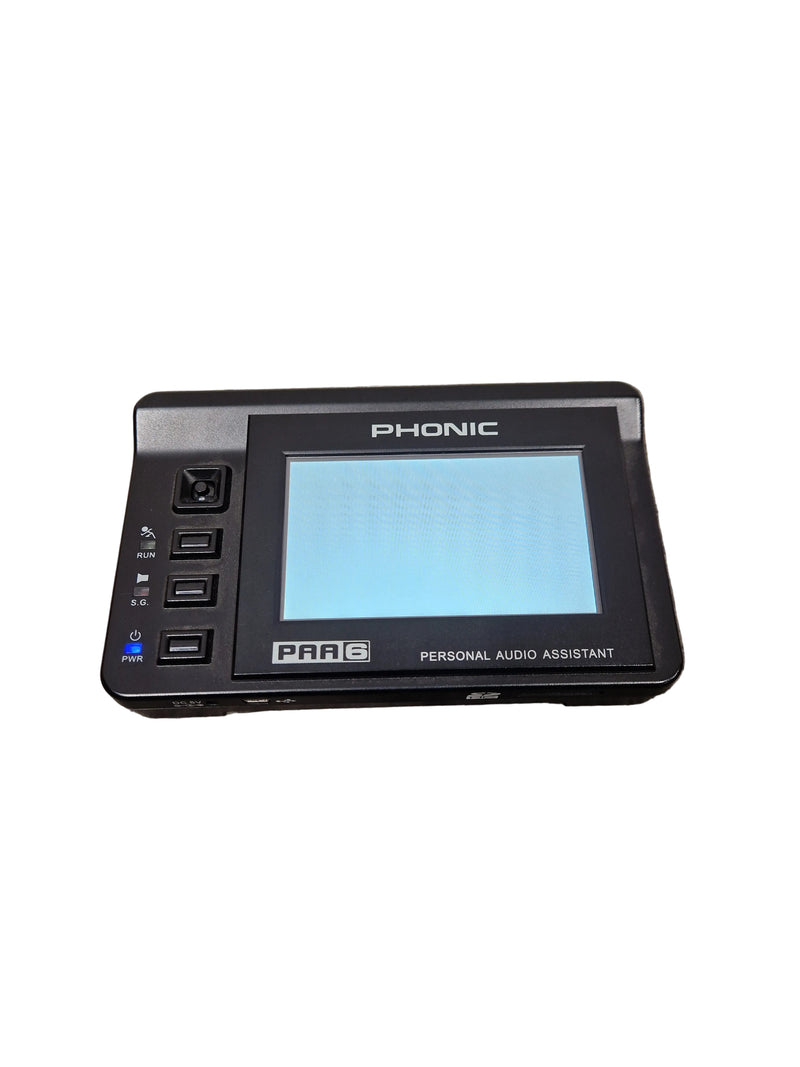 Phonic PAA6 - Handheld Audio Analyzer - Excellent w/ Original Box & Power Supply - Image 1