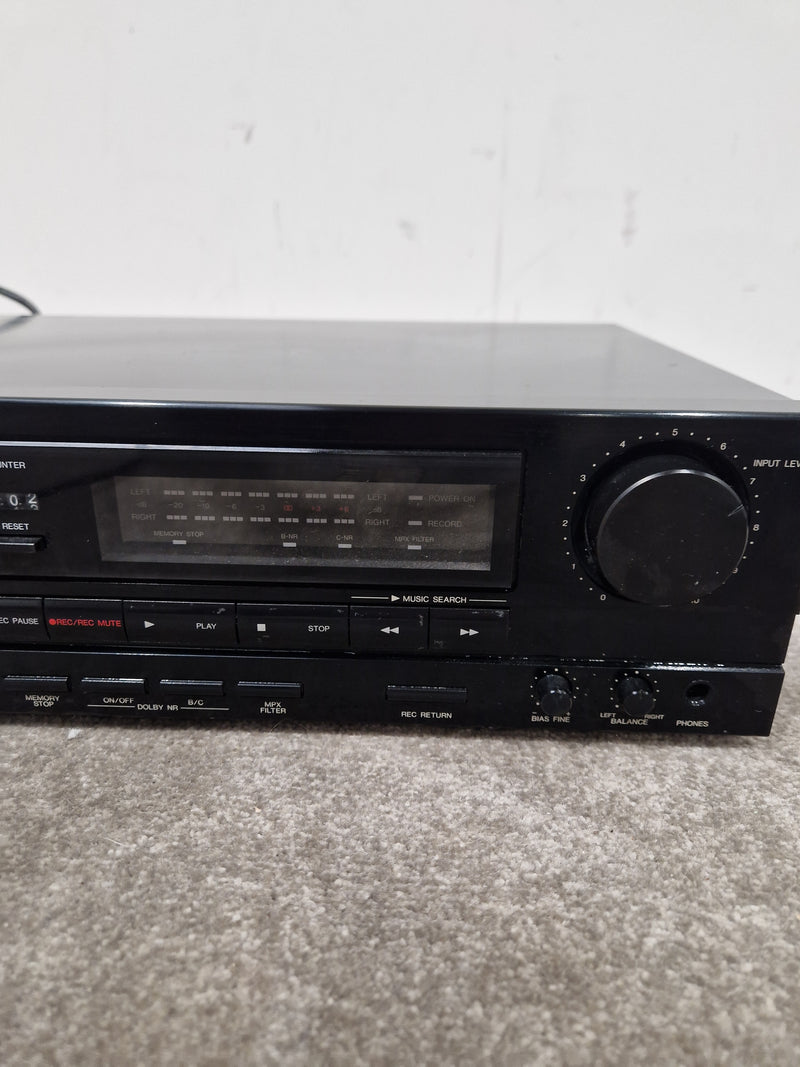 Denon DRM-510 - Cassette Deck Recorder - Very Good w/ Power Supply - Image 2