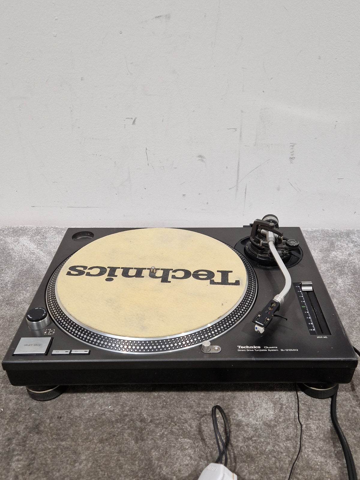 Technics Deck Sl-1210mk2 - Direct Drive Turntable - Good w/ Power Supply