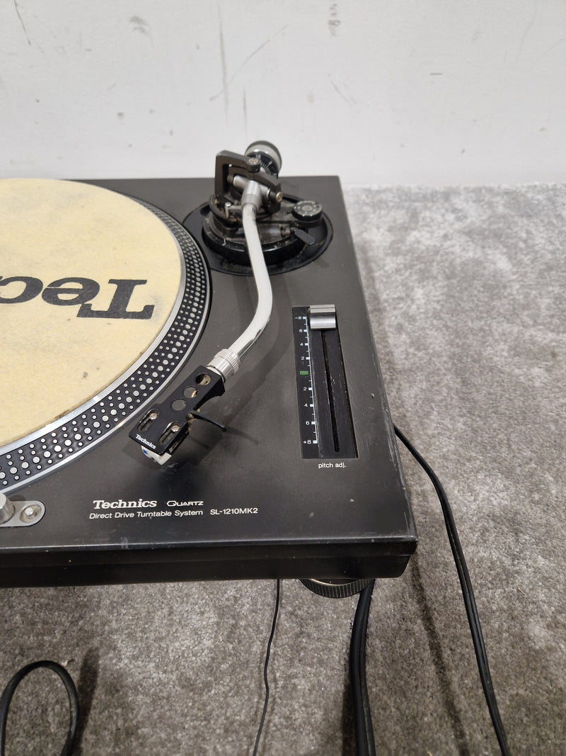 Technics Deck Sl-1210mk2 - Direct Drive Turntable - Good w/ Power Supply - Image 3