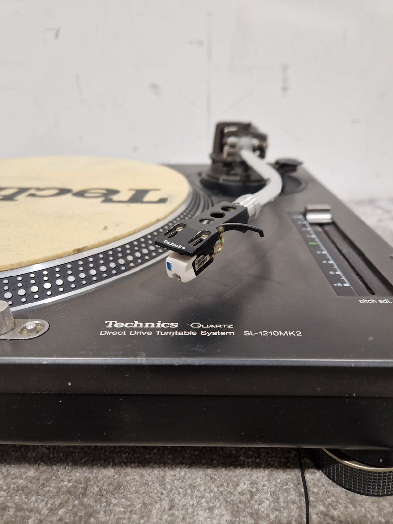 Technics Deck Sl-1210mk2 - Direct Drive Turntable - Good w/ Power Supply - Image 5