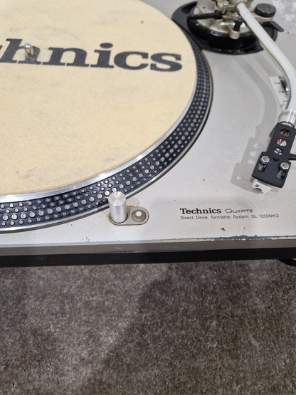 Technics SL-1200 MK2-A - Direct Drive Turntable - Good w/ Power Supply
