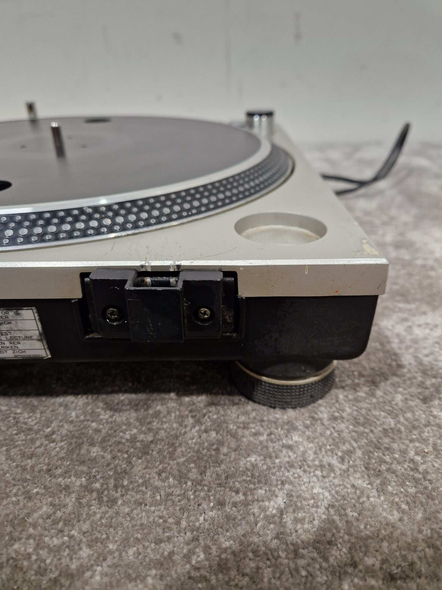 Technics SL-1200 MK2-A - Direct Drive Turntable - Good w/ Power Supply