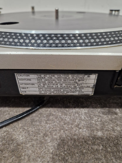 Technics SL-1200 MK2-A - Direct Drive Turntable - Good w/ Power Supply