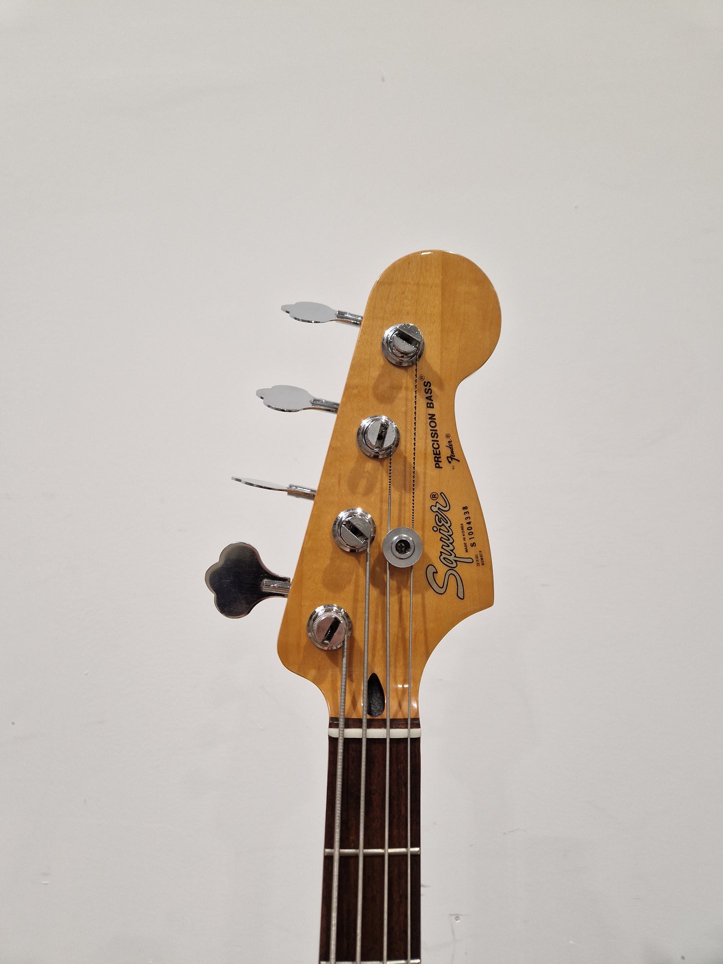 Squier Precision Bass by Fender. Serial S1064338. Made in Korea - Excellent w/ Full Setup