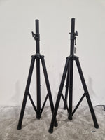 GEAR4MUSIC SS20B PA Speaker Stands - Height Adjustable - Excellent w/ Gear4Music Soft Case - Image 1